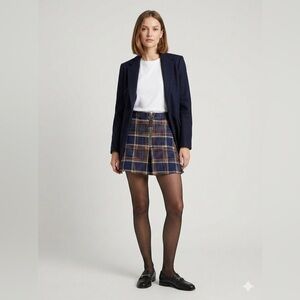 Jason Wu Plaid Mini Skirt | Size 12